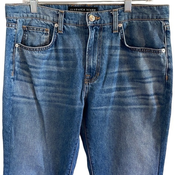 Veronica Beard Benzi Mid-Rise Girlfriend Jeans Women’s Size 29 Beacon Ranch - Picture 3 of 10